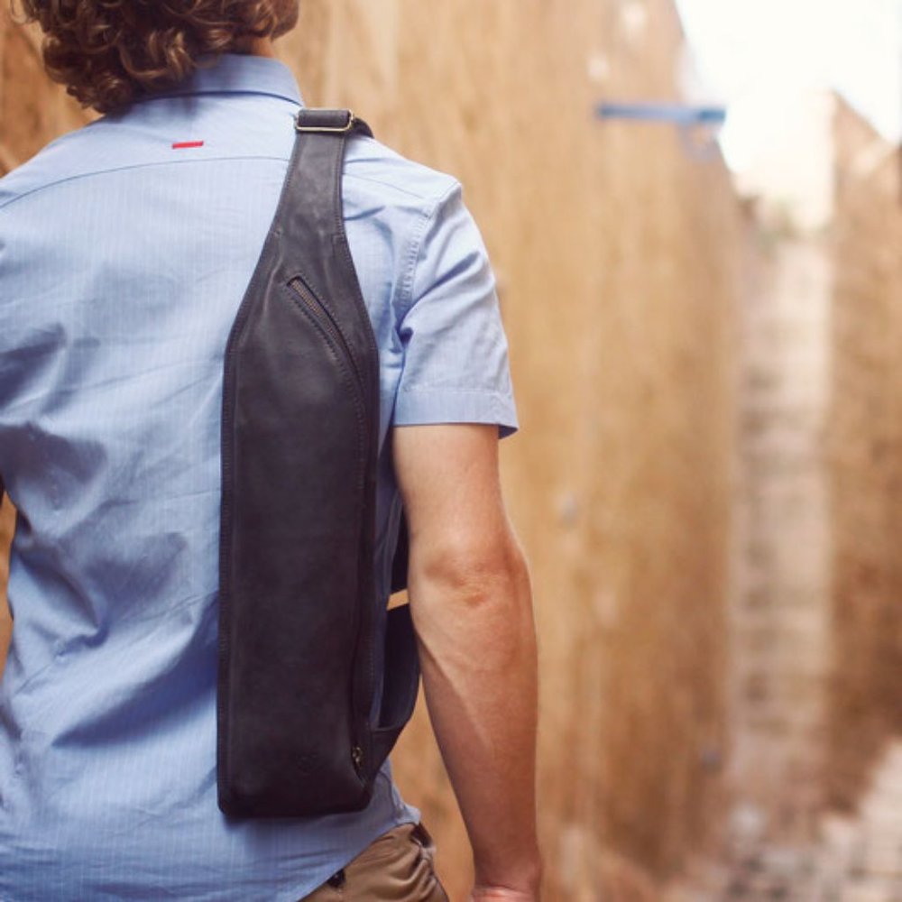 NiSNAS Vortex Shield Leather bag